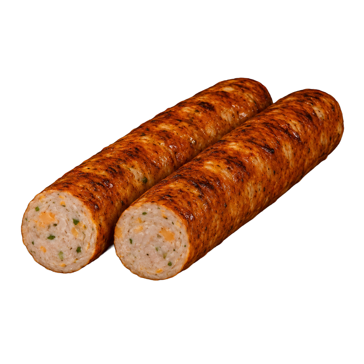 Kipgrillworst Jalapeno/Cheddar Afg.